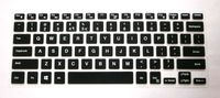 BingoBuy US layout Keyboard Protector Skin Cover for Dell XPS 15-9550 15-9560, Inspiron 15-7579 15-7568 13-7368 13-7378, 13-5368 13-5378 14-3452 i7568 i3452 with BingoBuy Card Case (semi-black)