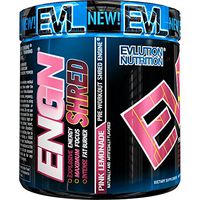 Evlution Nutrition ENGN Shred Pre Workout Thermogenic Fat Burner Powder, Energy, Weight Loss, 30 Servings (Pink Lemonade)