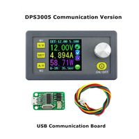 Step Down Power Supply Module, SENRISE DPS3005 DC32V/5A Constant Voltage, Digital Control Programmable Power Supply With LCD Display (DPS3005-USB)