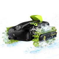 SGOTA RC Car 2.4 Ghz 4WD Stunt Car 6 Channels Amphibious Car 360° Rotation Vehicle Car Flips Land & Water(Green)