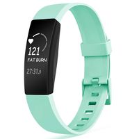 Tobfit Band Replacement Compatible with for Fitbit Inspire HR & Fitbit Inspire Accessories for Women Men, Large, Mint Green