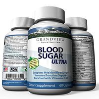 Blood Sugar Ultra | Supports Healthy Blood Sugar & Glucose Level | Support Cardiovascular Health | 60 Capsules