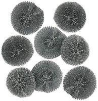 Iconikal Jumbo 35g Stainless Steel Scrubber Scouring Pad, 8 Pack