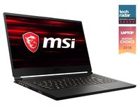 MSI GS65 Stealth THIN-037 15.6" 144Hz 7ms Ultra Thin Gaming Laptop GTX 1070 8G, i7-8750H 6 Core, 16GB RAM, 512GB SSD, RGB KB VR Ready, Metal, Black w/ Gold Diamond Cut, Win 10 Home 64bit