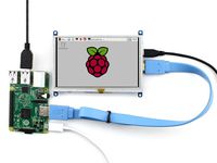 JES 5inch Resistive Touch Screen LCD HDMI Interface Supports Any Revisions of Raspberry Pi/Banana Pi/BeagleBone Black Various Systems