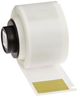 Brady PTL-21-427-BR Self-Laminating Vinyl TLS 2200/TLS PC Link Labels , Brown/Translucent (100 Labels per Roll, 1 Roll per Package)