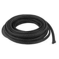 uxcell 4.5mm Width 3 Meter Long PET Cable Wire Wrap Expandable Sleeving