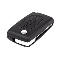 Replacement Entry Remote Key Fob Runbber Shell Case Mini Keyless Car For Peugeot 406 407 408 307 107 Aoto