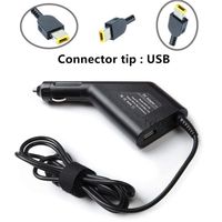 20v 4.5a 90W Car Charger Adapter Battery Charger for Lenovo Ideapad Yoga Helix Edge Thinkpad X1 Carbon Essential Also Suitable 20V/2.25A 20V/3.25A
