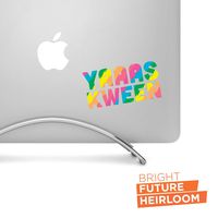 YAS KWEEN! - 4" wide printed decal - For Macbook, laptop, tablet, car, truck, SUV and more!