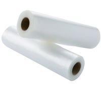GERYON Vacuum Sealer Rolls, Vacuum Sealer Bags for Food Saver Storage, 2 Pack 8" x 16'