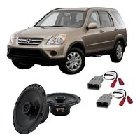 Compatible with Honda CR-V 2002-2006 Front Door Factory Replacement Harmony HA-R65 Speakers New