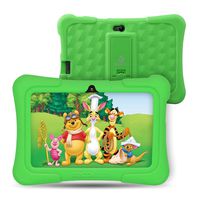 [Upgraded] Dragon Touch Y88X Pro 7 inch Kids Tablet, 2GB RAM 16GB Android 9.0 Tablets, Kidoz Pre-Installed with All-New Disney Content WiFi Only - 2019 New Model - Green