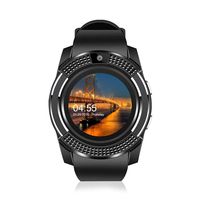 KOBWA Smart Watch,Touch Screen Wrist Watch with Camera/SIM Card Slot,Waterproof Pedometer Sedentary Reminder Sleep Sports Fitness Tracker for iPhone Android Samsung Men Women