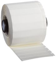 Brady PTS-1.90-500-321 TLS 2200 and TLS PC Link 1.9" Width x 0.5" Height, B-321 Heat-Shrink Polyolefin, Matte Finish White BradySleeve Marker (500 per Roll)