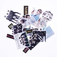 Teblacker BTS Car Sticker, Kpop Bangtan Boys Waterproof Vinyl Sticker Decals for Car Motorcycles Bicycle Skateboard Laptop MacBook iPad and More (19 Piece)