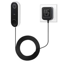 Wasserstein Power Supply Adapter Compatible with Nest Hello Video Doorbell - Power Your Nest Hello continuously