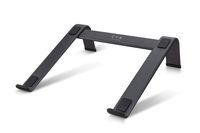 Very Simple Assembly Aluminum Laptop Stand for Mac Book Pro, I pad 12.9". Notebook Stand, Tablet Stand, Sturdy Legs, 0.88lb(Black)