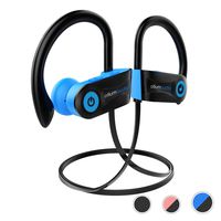 Bluetooth Headphones, Otium Audio Wireless Sports Earbuds, Waterproof IPX7 w/Mic, HD Stereo in-Ear Earphones, Case, Fast Pairing, Gym Running Workout, 7-9 Hrs Battery Noise Cancelling Headsets