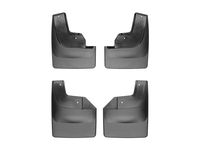 WeatherTech Custom MudFlaps for Ford F-150 Raptor - Front & Rear Set Black (110073-120073)