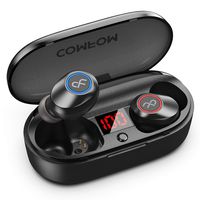 Wireless Earbuds,Comfom Bluetooth 5.0 Headphones True Wireless HD Stereo Sound Deep Bass Earphones Running Sport IPX5 Sweat Proof Headset with Charging Case and Mic for iPhone & Most Android Phones