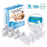 Anti Snoring Snore Stopper Nasal Dilators Reduction Device, Snore Stopper Snoring Solution Devices, Anti Snoring Chin Strap with Nose Vents Plugs, Stop Snoring Aids Devices Solution