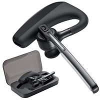 Bluetooth Headset, Wireless Bluetooth 4.1 Earpiece Earphones with Noise Reduction, in-Ear Hands Free Headphones for Business/Office/Workout/Driving