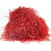 Red Metallic Cello Shred 8 oz Bag (4 Bags) - Wraps-RMXMRE