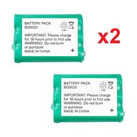 2 Fenzer Rechargeable Cordless Phone Batteries for V-Tech 80-5542-00-00 80-5543-00-00 Cordless Telephone Battery Replacement Packs