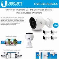 UniFi Video Camera G3 5 Units 1080p UniFi 3rd Generation 802.3af Indoor/Outdoor IP Camera - Bullet Camera