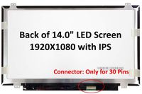 FULLCOM New 14" Screen Compatible with ProBook 640 G1 Series fit N140HCA-EAB WUXGA FHD Replacement Laptop LED LCD