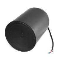 PYLE PRJS66B 6.5-Inch 40 Watts 70v Ceiling Hanging Pendent Speaker With 70v, Transformer (Black)