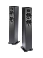 Audio Pro Addon T20 Bluetooth Wireless Home Theater Floor Standing Stereo Speakers - Pair - High Fidelity - Black