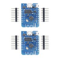 Diymore 2pcs Wemos D1 Mini ESP8285 Lite V1.0.0 1MB Flash Wireless WiFi Internet Development Board