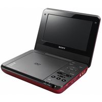 Sony DVP-FX750/R 7-Inch Portable DVD Player, Red