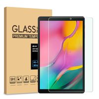 [2 Pack] Samsung Galaxy Tab A 10.1 (2019) Screen Protector, KATIAN HD Clear Protector [Anti-Scratch] [Anti-Fingerprint] [No-Bubble], 9H Tempered Glass Film Samsung Galaxy Tab A 10.1 (2019)