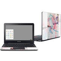 Mightyskins Skin Compatible with Samsung Chromebook 3 11.6" - Damaged Horses | Protective, Durable, and Unique Vinyl Decal Wrap Cover | Easy to Apply, Remove, and Change Styles | Made in The USA