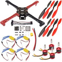 USAQ F450 450mm Quadcopter Drone Kit F3 Flight Controller 30A ESC 2212 Motor Kit