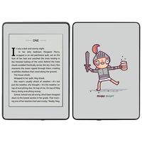MightySkins Skin Compatible with Amazon Kindle Paperwhite 2018 (Waterproof Model) - Friday Knight | Protective, Durable, and Unique Vinyl Decal wrap Cover | Easy to Apply, Remove| Made in The USA