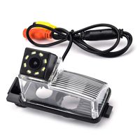 aSATAH 8 LED Car Rear View Camera for Nissan Tiida/Versa Hatchback/Livina/Grand Livina/Pulsar/ 350Z/ 370Z/ Fairlady Z & Vehicle Camera Waterproof Reversing Backup Camera (8 LED)