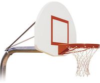 First Team Ruffneck Max In-Ground Basketball Hoop with 54 Inch Aluminum Backboard