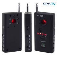 CC308+ Anti-Spy Wireless RF Signal Bug Detector Laser Camera Lens GSM Device Finder by SPY-TV / Detects Radio Frequency