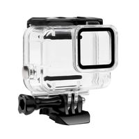 Ktyssp Accessory Acrylic 30m Underwater Waterproof Case Cover for Hero 7 White Silver Professional