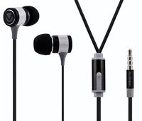 Volkano Metallic Series Earphones (Black)