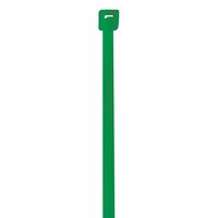 Aviditi Nylon Cable Tie, 4" L x 3/32" W, Green, Case of 1000 (CT422A)