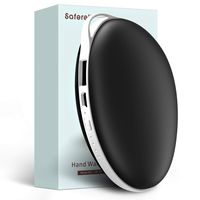 Saferell Rechargeable Hand Warmers, 5200mAh Portable Pocket Hand Warmer, Electric, Quick Heating, Great for Skiing, Climbing, Hiking, Winter Gift