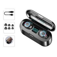 kaimu Mini Wireless Bluetooth HiFi Headset Stereo in-Ear Earphone with Charging Box Headphones