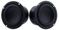 Yeeco 3" 25W Subwoofer Speaker Car Audio 8 Ohm Computer Compact Speakers for DIY Speaker Loudspeaker - Pack of 2