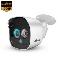Outdoor Security Camera, 2304 x 1296Pixel IP Camera with Motion Detection and 10m Night Vision Mode, Support Two-Way Audio and Real-time Monitor,IP66 Waterproof
