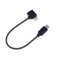 Anbee Nylon Braided Spark Cable for DJI Spark & DJI Mavic Pro Drone, Fits iOS Cellphone and Tablets